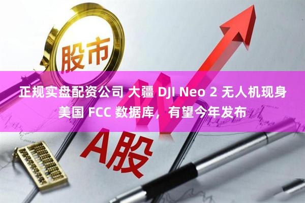 正规实盘配资公司 大疆 DJI Neo 2 无人机现身美国 FCC 数据库，有望今年发布